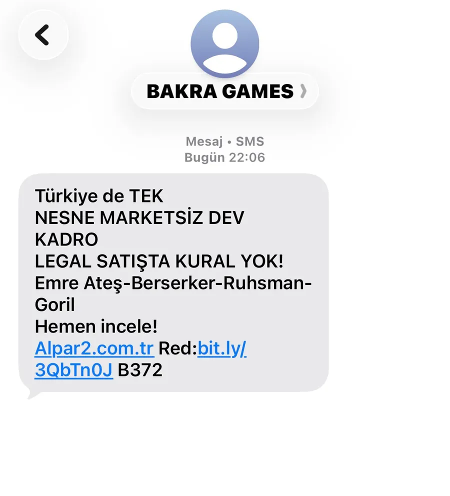 SMS REKLAMLARIMIZ